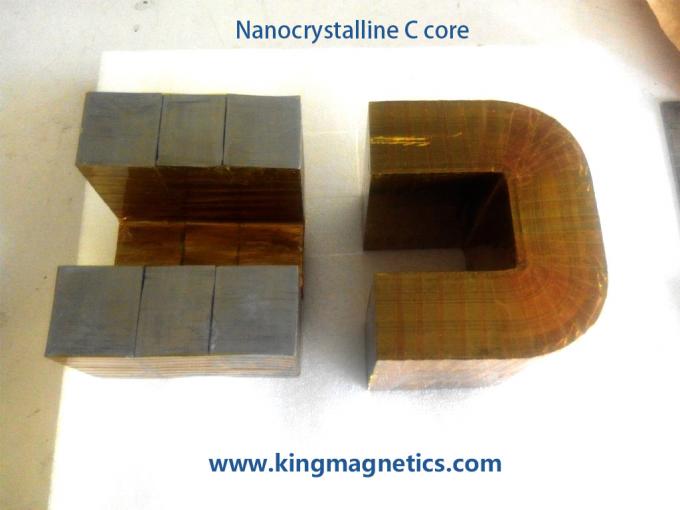 Nanocrystalline отрезало ядр, ядр c, для indutor PFC, индуктор поддержки, индуктор самца оленя, трансформатор, электрический заряжатель vihicle, электропитание лазера