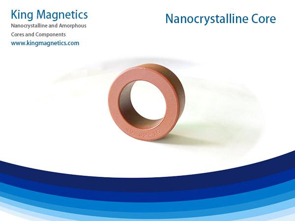 Ядр феррита Nanocrystalline высокой индуктивности аморфическое Toroidal