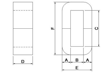 Купить Аморфическое ядр c для солнечного инвертора AC-800B online manufacture